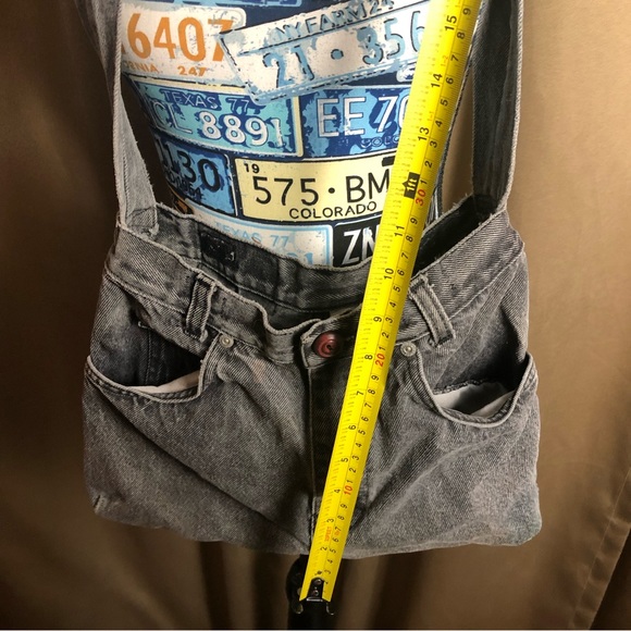 Canteen Levi Denim Crossbody Purse - Picture 6 of 11